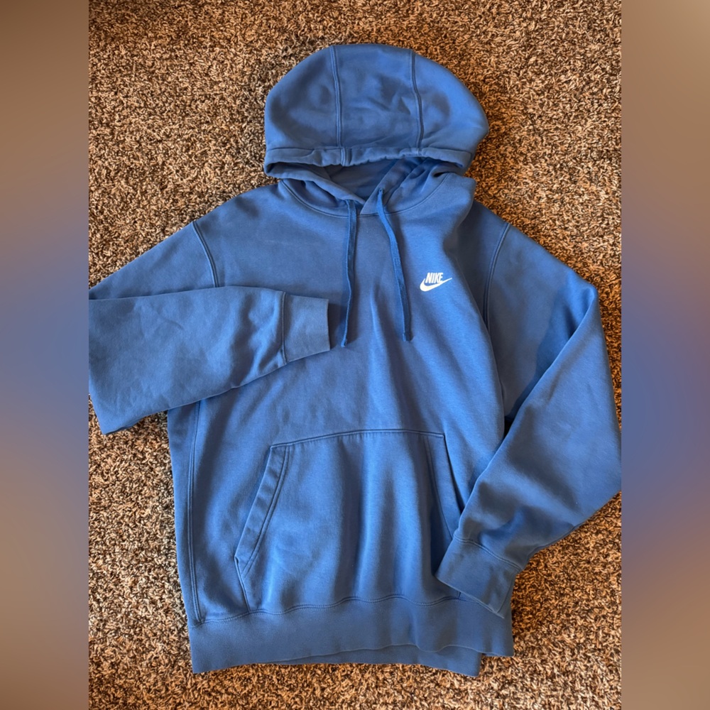 Nike Classic Blue Pullover Hoodie